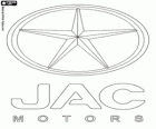 Logo de JAC Motors. Marque d'automobiles, entreprise publique en Chine