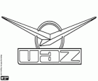 Logo de UAZ, constructeur d'automobiles en Russie