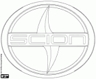 Logo de Scion, marque de véhicules produits par Toyota en Amérique du Nord
