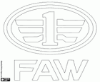 Logo de FAW Car Company, société chinoise voiture appartenant à l'État