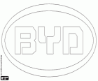 Logo de BYD Auto, marque de voiture, entreprise publique chinoise