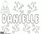 Danielle, nom dérivé de Daniel. Danielle, nom en anglais, Français et néerlandais
