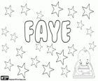 Faye, nom variante de Fay et Faith