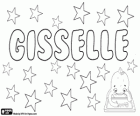 Gisselle, variante de Gisèle, Giselle et Gisela, parmi d'autres