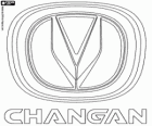 Logo de Changan, Chang'an Automobile Group, entreprise publique chinoise, fabricant d'automobiles