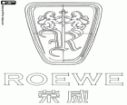 Logo de Roewe, marque de voiture de luxe de la Chine