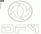 Logo de DFM, Dongfeng Motor, constructeur automobile, entreprise publique de la Chine