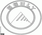 Logo de Geely, société holding, fabricant de véhicule de Chine