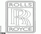 Logo de Rolls-Royce, marque britannique de voitures de luxe