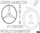 Lewis Hamilton, champion du monde de F1 2014 avec Mercedes