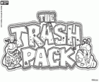 Logo original de The Trash Pack en anglais