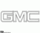 Logo de GMC, General Motors Company, société automobile des États-Unis