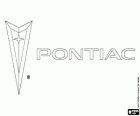 Logo de Pontiac, marque d'automobiles des États-Unis d'Amérique