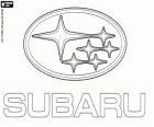 Logo de Subaru, un constructeur japonais d'automobiles