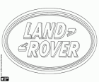 Logo de Land Rover, marque britannique de voitures 4x4, transmission intégrale