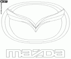 Logo de Mazda, constructeur d'automobiles japonais