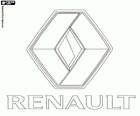 Logo de Renault. Marque d'automobiles française