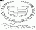 Logo de Cadillac, marque de voiture de luxe USA