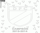Danubio FC, champion de première division du football en Uruguay 2013-2014
