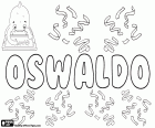 Oswaldo, nom d'origine germanique. Variante de Osvald, Osvaldo et Oswald