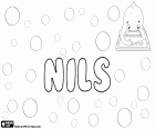 Nils, nom d'origine grecque. Nils, prénom masculin au suédois et norvégien, qui correspond à Nicolas