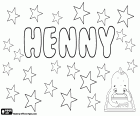 Henny, un nom néerlandais, la forme féminine de Hendrik. Henny, un nom nordique pour fille, variante du Henna. Henny, nom diminutif employé pour fille et garçon