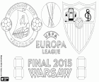 Dnipro Dnipropetrovsk vs Sevilla. Finale de l'Europe League 2014-2015 dans le stade National de Pologne, Stadion Narodowy, à Varsovie, 27 mai 2015