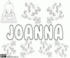 Joanna, nom de jeune fille en plusieurs langues : anglais, polonais, néerlandais et finlandais. Joanna, variante de Johanna