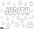 Judith, variante de Judit, nom d'origine hébraïque. Judith, nom en diverses langues