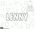 Lenny, nom d'origines diverses et en plusieurs langues. Lenny et sa variante Lennie sont noms utilisés pour fille et garçon