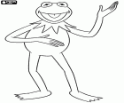 Le personnage le plus célèbre du Muppet Show de Jim Henson est Kermit la grenouille