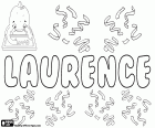 Laurence, forme féminine du Laurent, nom d'origine latine. Laurence, nom en Français et en anglais