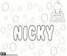 Nicky, nom utilisé à la fois pour filles et garçons. Nicky, diminutif de noms comme Nicole et Nicolas. Nicky, variante de Nikki