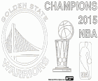 Golden State Warriors a été le Champion de NBA 2015 après avoir remporté la finale contre Cleveland Cavaliers 4-2. Le leader de l'équipe de Stephen Curry a été et le MVP, le meilleur joueur, Andre Iguodala
