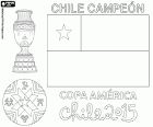 L'équipe nationale du Chili a été proclamé champion de la Copa America 2015. Le match et les prolongations s'est terminé 0-0 sur le tableau de bord. Chili bat l'équipe nationale Argentine dans les tirs au but