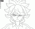 Amemiya Taiyou joue comme milieu de terrain à Inazuma Eleven Go