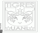 Insigne du Club de Fútbol Tigres de la Universidad Autónoma de Nuevo León, Tigres UANL, un club de football mexicain