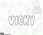 Vicky, diminutif de Victoire, Victoria, variante de Vicki et Vikki entre autres