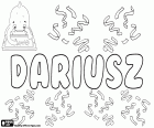 Dariusz, nom masculin en polonais, dérivé du nom grec Dareios, version de Darayavahush, nom de plusieurs rois de Perse antique