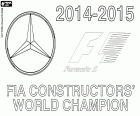 L'équipe Mercedes AMG Petronas Formula One Team est le champion du monde de constructeurs de la formule 1 2015. L'équipe allemande Mercedes remporte le championnat pour la deuxième année consécutive, en reprenant le titre de 2014. Les pilotes de la Scuderia sont Nico Rosberg et Lewis Hamilton
