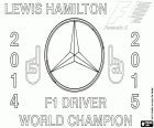 Le pilote anglais Lewis Hamilton est devenu a été trois fois champion en formule 1. Après avoir été le plus jeune champion de F1 de l'histoire grâce à sa victoire en 2008 avec l'équipe McLaren, il a réalisé deux championnats consécutifs avec Mercedes Team en 2014 et 2015