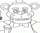Freddy, un ours en robotique, un personnage de Five Nights at Freddy's, un jeu vidéo de la terreur par Scott Cawthon. Les aventures se produisent au cours de la soirée en la pizzeria Freddy Fazbear's Pizza et les protagonistes sont le gardien de nuit et des animaux dangereux de robotiques