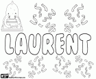 Laurent, nom masculin en Français, dérivé du cognomen latin de Laurentis