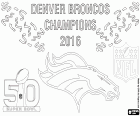 Les Broncos de Denver a remporté le Championnat des Super Bowl 2016 après avoir remporté le 24-10 les Panthers de la Caroline. Le MVP, le joueur de plus valeur a été Von Miller. Peyton Manning est le quarterback plus chevronné qui remporte le Super Bowl et le premier quarterback gagnant avec deux équipes différentes, les Colts en 2007 et les Broncos en 2016