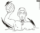 Water polo est un sport olympique. Le tournoi olympique masculin est contesté depuis Paris 1900. Le tournoi olympique féminin est contesté depuis Sydney 2000. Un joueur de Water-Polo avec le ballon en main