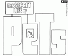 Logo original en anglais du film The Secret Life de Pets, Comme des bêtes