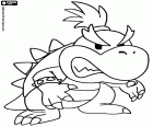 Bowser Jr. ou Koopa Jr., un personnage de jeux vidéo de Mario