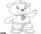 Master Tubby Bear, l’ours en peluche qui est voisin d’Oui-Oui, le fils de Mr et Mme Tubby Bear