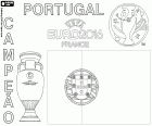 Portugal a été proclamé champion de l’UEFA Euro 2016, après avoir battu la France avec un but marqué par Eder dans la deuxième partie de la prolongation, le match a fini dans un match nul à zéro