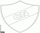 Blason du Club Nacional, un club de football basé à Asunción, la capitale du Paraguay
